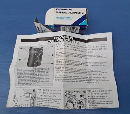 Olympus manual adapter for - olympus,