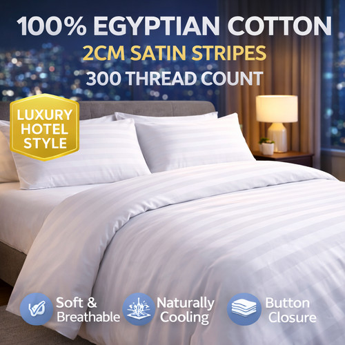 100 egyptian cotton duvet - egyptian,