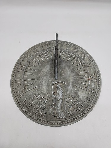 Vintage metal sun - vintage, 11"