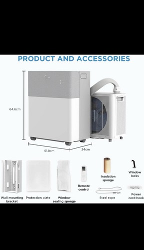 Midea portasplit portable - midea,
