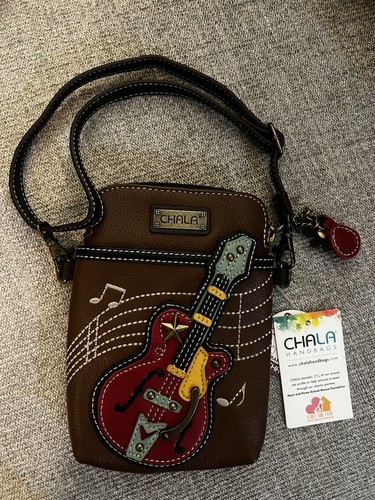 New chala guitar music brown - new,
