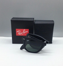 GREEN RB4105 RAY-BAN FOLDING WAYFARER SUNGLASSES HT-250