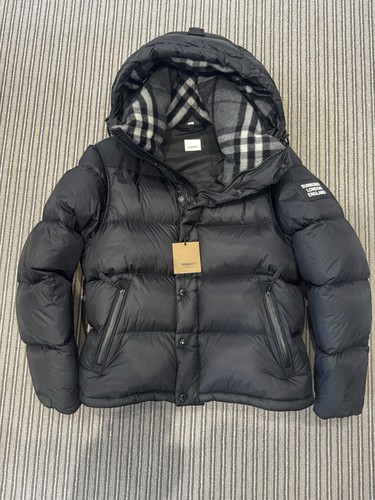 Burberry lockwell puffer black - burberry,