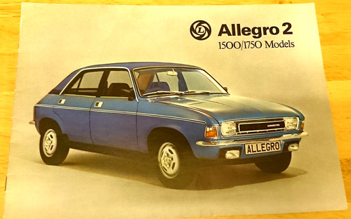 1975 austin allegro brochure - 1975,