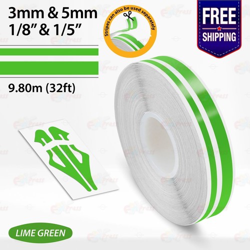 Lime green 3mm 5mm roll - green,