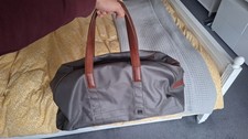 KNOMO Leather Duffel Bag