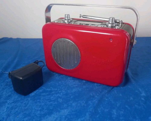 Dualit lite red dab radio - lite, fm