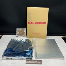 SEX by MADONNA PHOTO BOOK 1992 1st Edition JP Edition w/Box Working Tested Good!