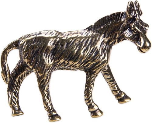 Dejin 1pcs mini brass - 1pcs, donkey