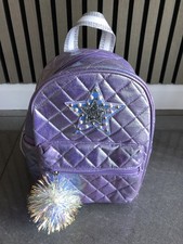Claire's Mini Purple Quilted