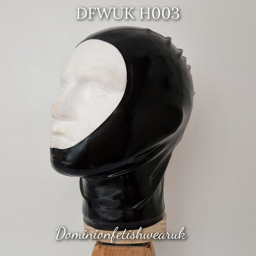 Medium latex black open - medium,
