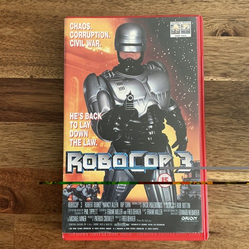 Robocop rental vhs - on,