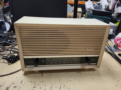 Ekco u354 valve radio - ekco,