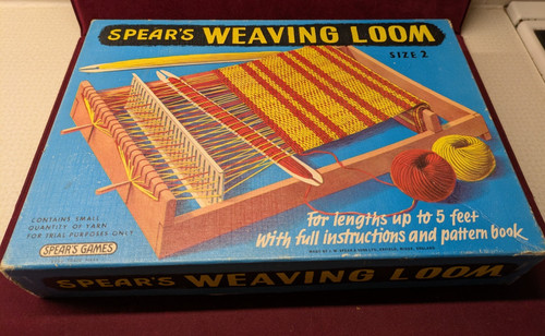 Vintage spears weaving loom - weaving,
