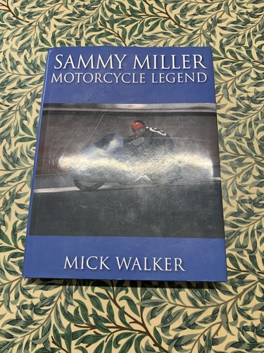 Sammy miller signed motorcycle - signed,