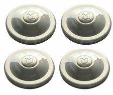 SET OF 4PCS HUB CAP M MOTIF