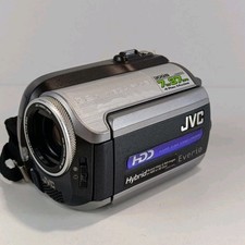 JVC Everio GZ-MG155AS Handheld High Definition HDD Camcorder With Charger 