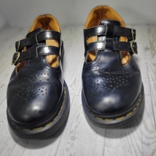 Doc Marten Black Mary Jane 8065 Vintage, 1990s,  Size US 10  See Description 