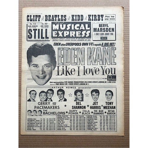 Various 1963 nme magazine - 1963,
