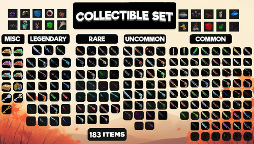Collectible set mm2 mega - set,