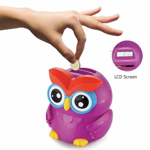 Money jar box - jar, lcd