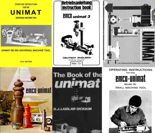 Unimat manuals catalogs - manuals, &