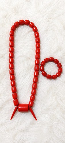Bold royal red - royal, bead