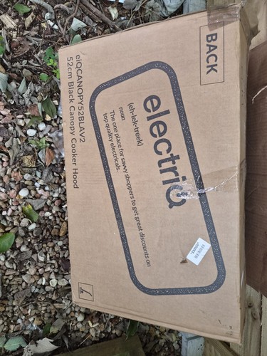 Electriq 52cm black canopy - electriq,