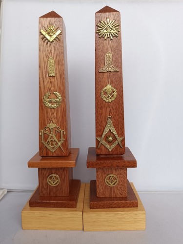 Masonic wooden columns - , 2