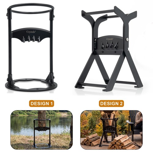 Heavy duty steel log splitter - steel,