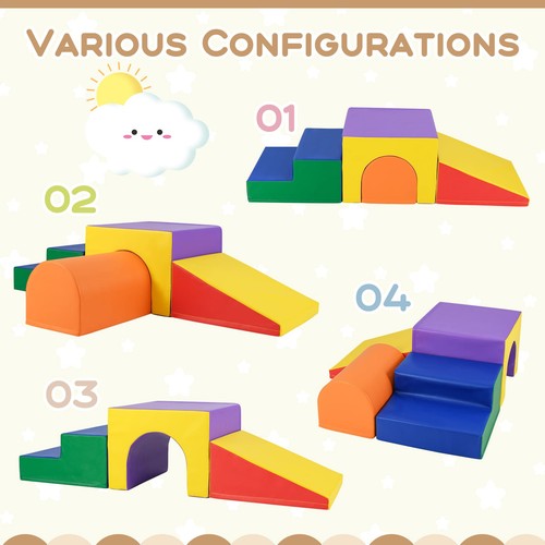 Foam climb crawl blocks baby - climb,