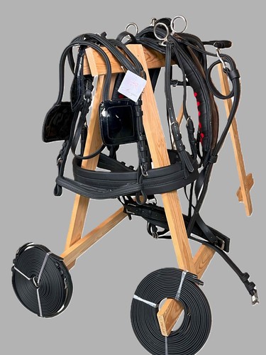 Draft horse driving harness - driving,