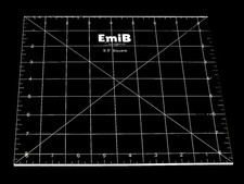 8.5 inch Square Acrylic Sewing