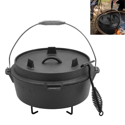 Camping dutch oven cast iron - camping,