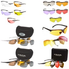 Eyelevel Adult Shooting Safety Glasses UV400 UVA UVB Protection Anti Glare Lens