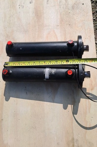 Double acting hydraulic - double-acting,