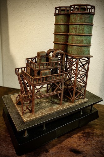 Chemical factory model - factory..,