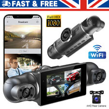 4K 4 Channel Car Dash Cam HD 1080P WiFi DVR Video Driving Recorder Night Vision