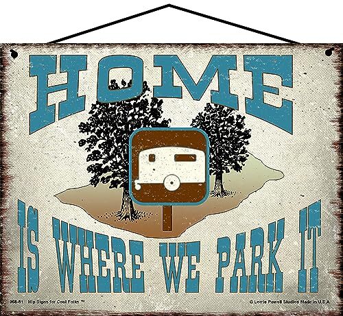 8x10 camping themed sign - camping,