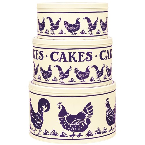 Emma bridgewater blue hens set - emma,