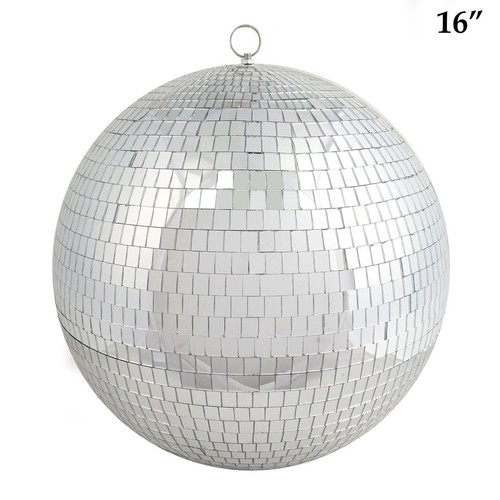 Extra large silver glass - silver,