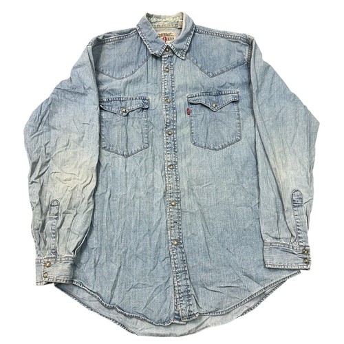 Levis western denim shirt - levis,