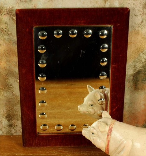 Victorian sorcerer mirror - sorcerer's,