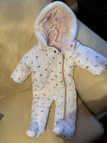 Baby girl snowsuit first size - baby,