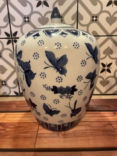 Large blue white chinoiserie - large,