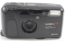 Yashica T4 35mm Point & Shoot Film Camera w/ Zeiss Tessar f3.5 Lens fully Tested