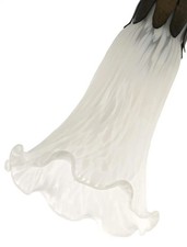 Replacement Glass White Lilly