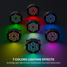 Par Light RGB 36 LED Stage