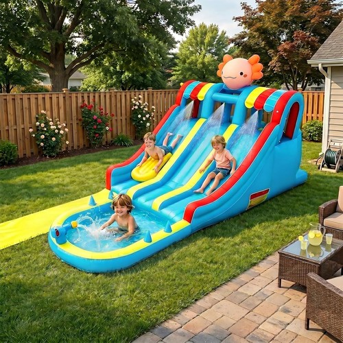 Bouncy castle with - with, blower
