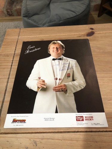 Eric bristow hand signed - hand,